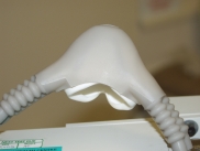 Photo of a mask used for administering nitrous oxide
