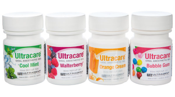 Flavoured topical anaesthetics