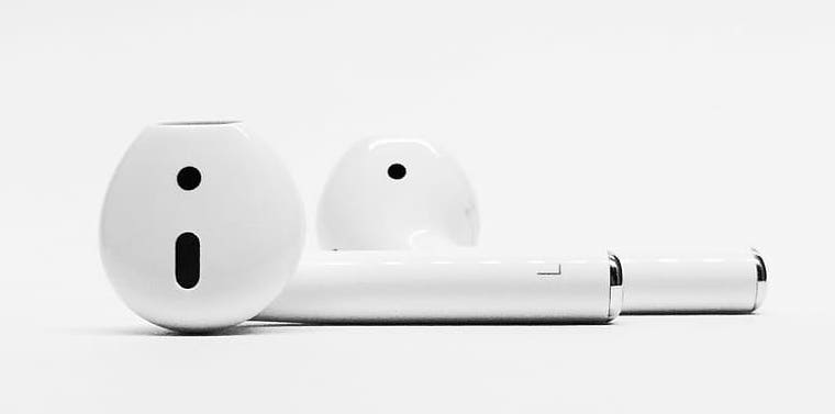 Photo of wireless earbuds