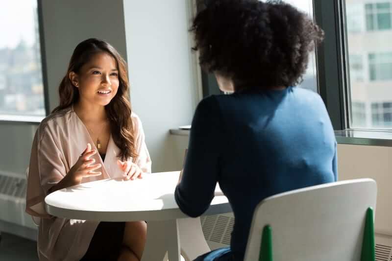 Talking and building a relationship is important