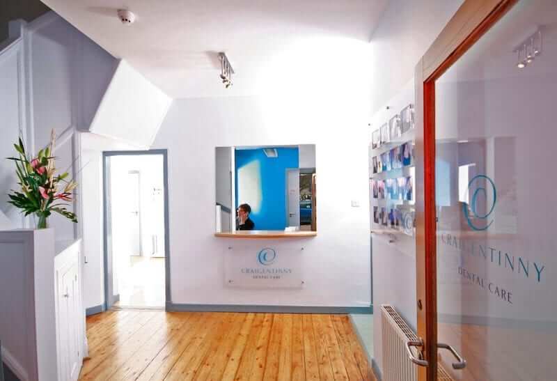 The reception area at Craigentinny Dental Care, which specialises in treating nervous and phobic dental patients.