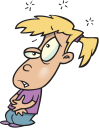 Person feeling faint